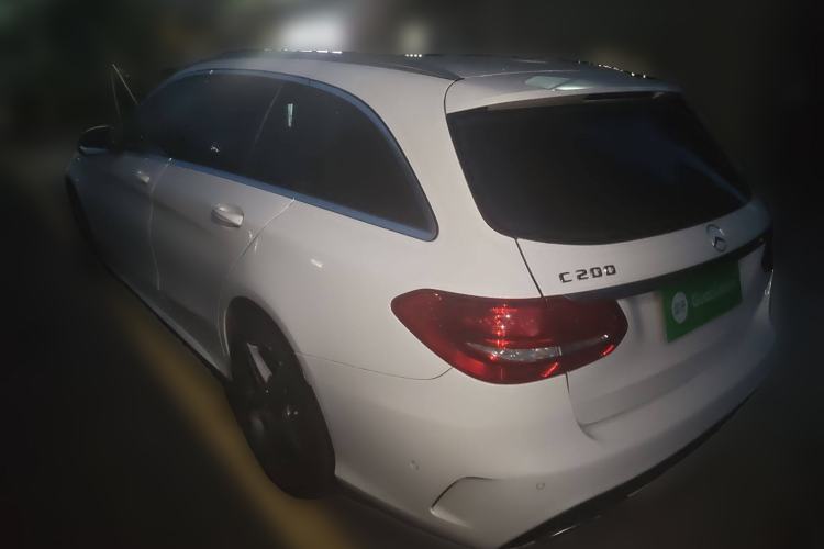 Used Mercedes-Benz C-Class 2017 Facelift C 200 Station Wagon Rear Left 45 Deg