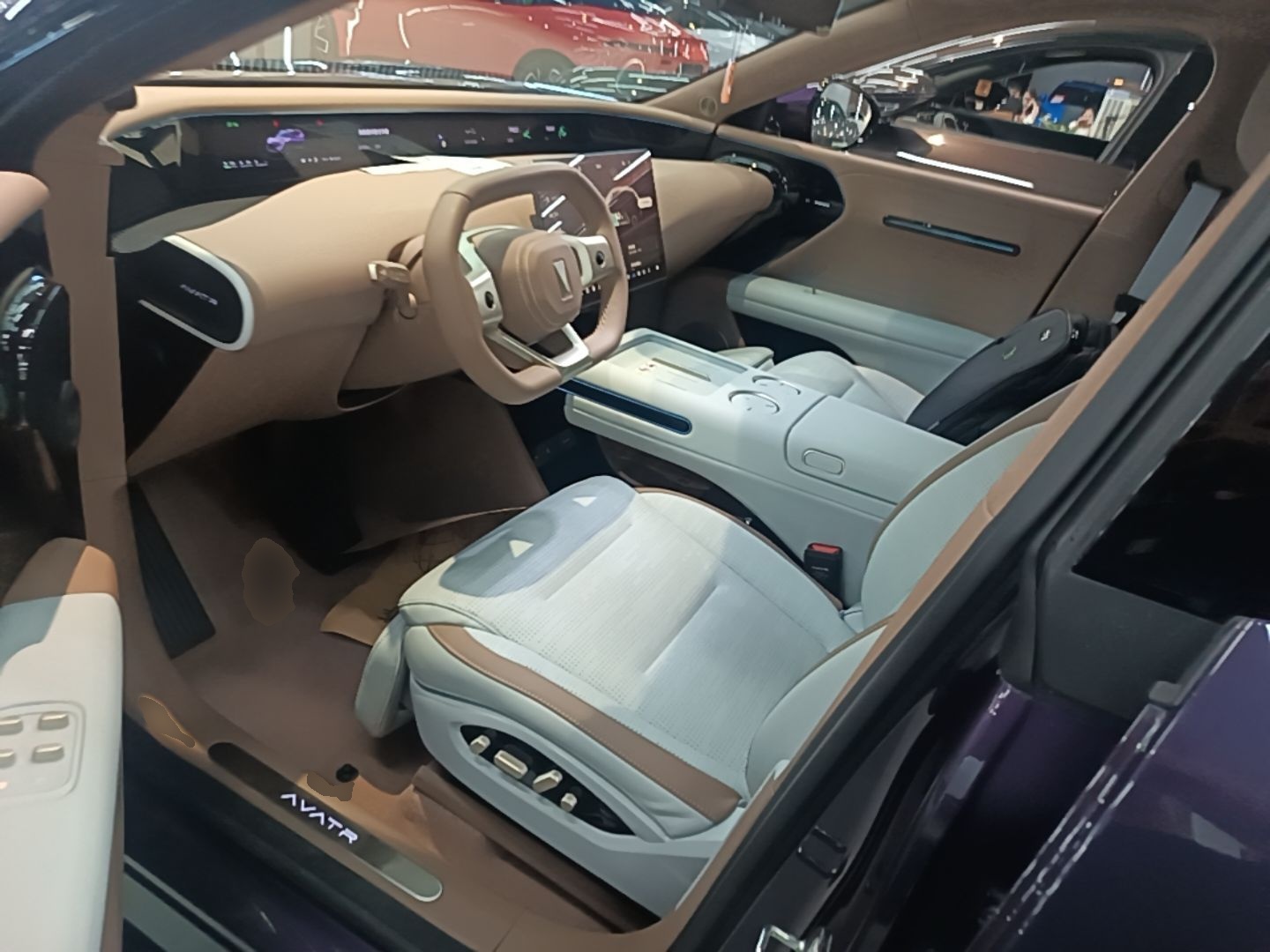 Avant de la voiture