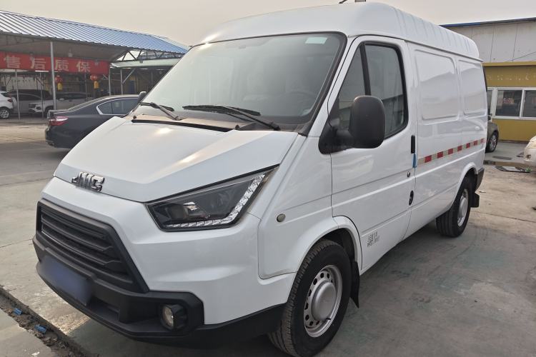 Used JMC Transit 2019 2.8T Commercial Version Short Wheelbase Mid-Roof 3-Seater China VI Standard JX493