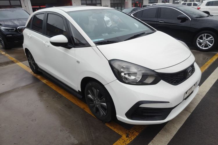 Used Honda Fit 2022 1.5L CVT Trendy Sunroof Edition Front Right 45 Deg