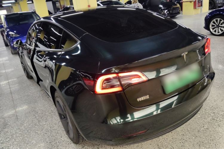 Used Tesla Model 3 2022 Rear-Wheel-Drive Version Rear Left 45 Deg