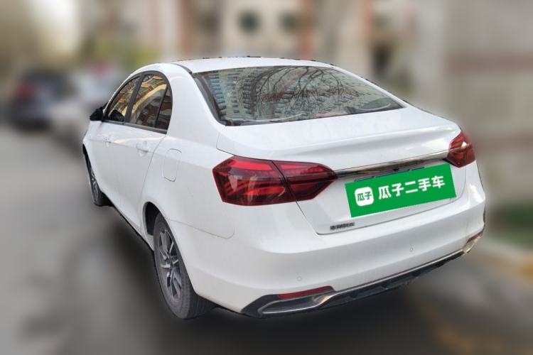Used Geely Auto Emgrand 2019 Leading Edition 1.5L CVT Luxury Model China VI Standard Rear Left 45 Deg
