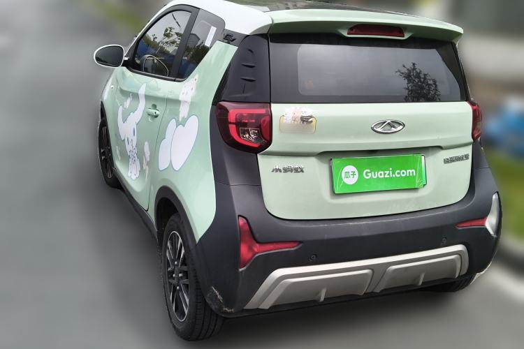 Used Chery QQ Little Ant 2022 Restyled Version Sweet Pink Edition Low-Sugar Version Lithium Iron Phosphate Battery 30.7 kWh 30 kW 301 km Rear Left 45 Deg