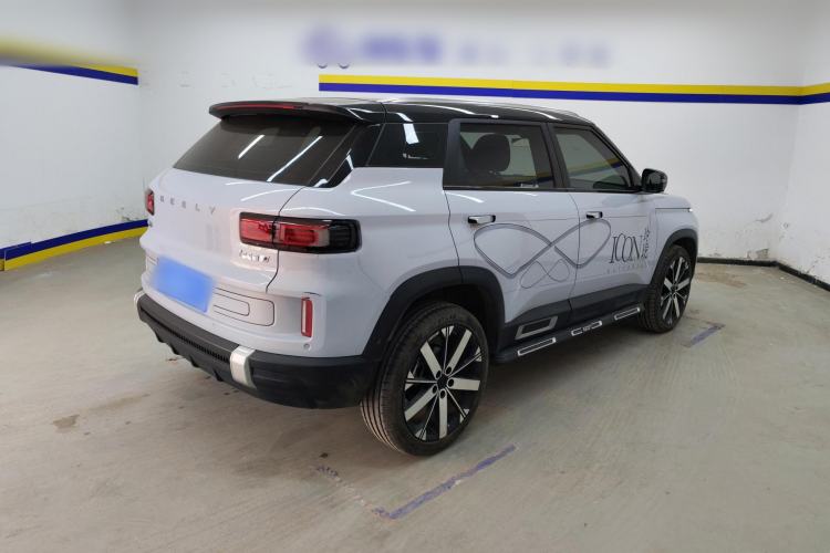 Used Geely Auto icon 2025 Linglong 1.5TD Jinxi Edition Rear Right 45 Deg