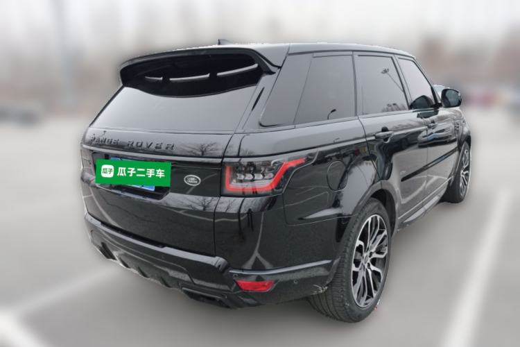 Used Land Rover Range Sport 2021 3.0 L6 YAO Black Edition Rear Right 45 Deg