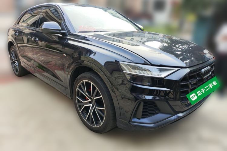 Used Audi Q8 2019 55 TFSI Prestige Dynamic Edition Front Right 45 Deg