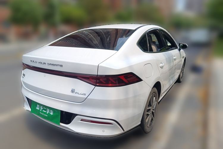 Used BYD Qin PLUS 2021 DM-i 120KM Flagship Model Rear Right 45 Deg