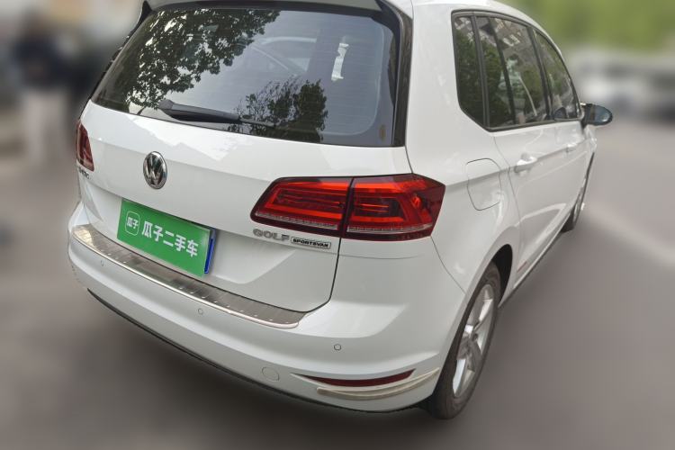 Used Volkswagen Golf Sportsvan 2016 1.6L Automatic Comfort Model Rear Right 45 Deg