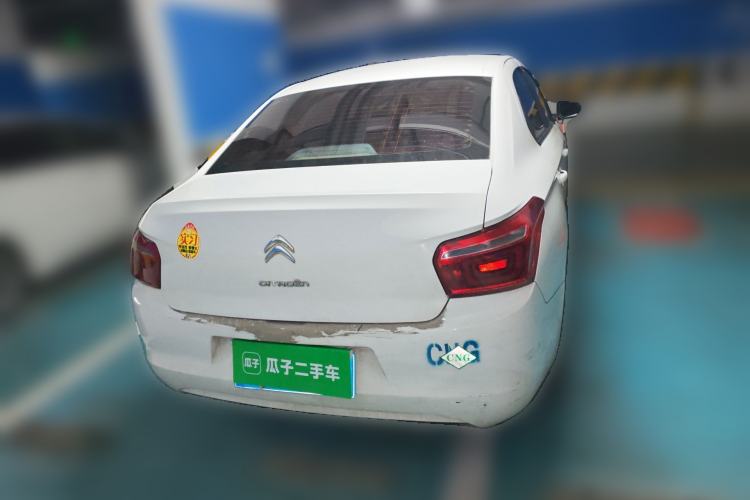 Used Citroen Elysee 2018 Revised Version 1.6L Manual Fashion Edition Rear