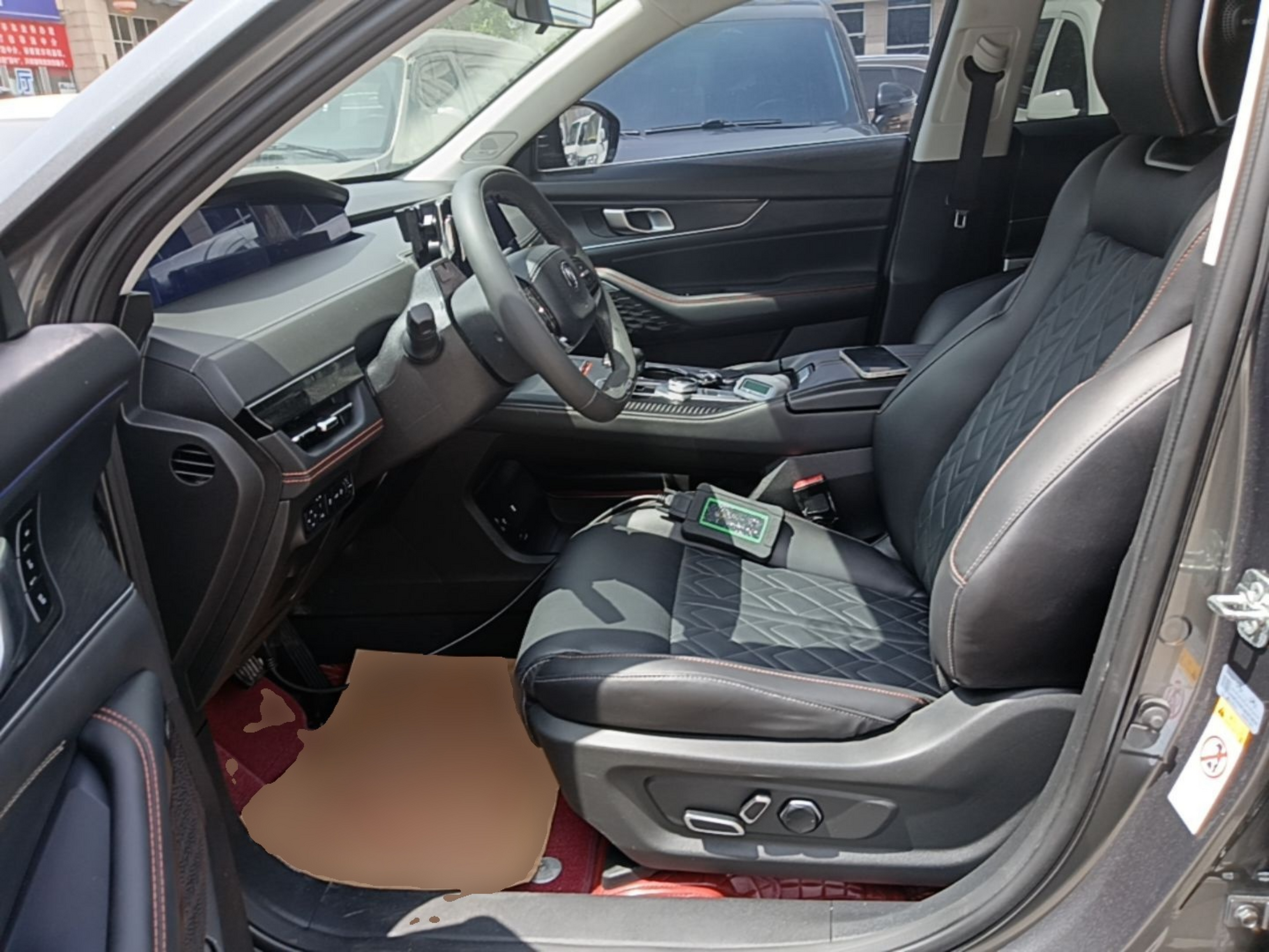 Avant de la voiture