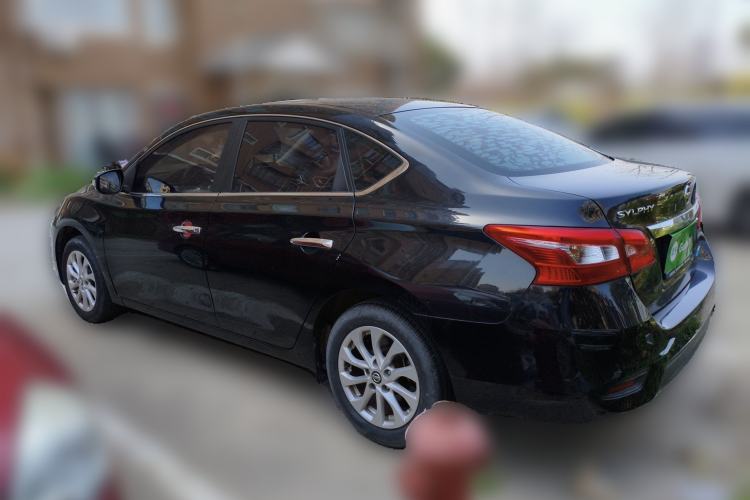 Used Nissan Sylphy 2019 1.6XV CVT Smart Connect Luxury Edition China VI Standard Rear Left 45 Deg