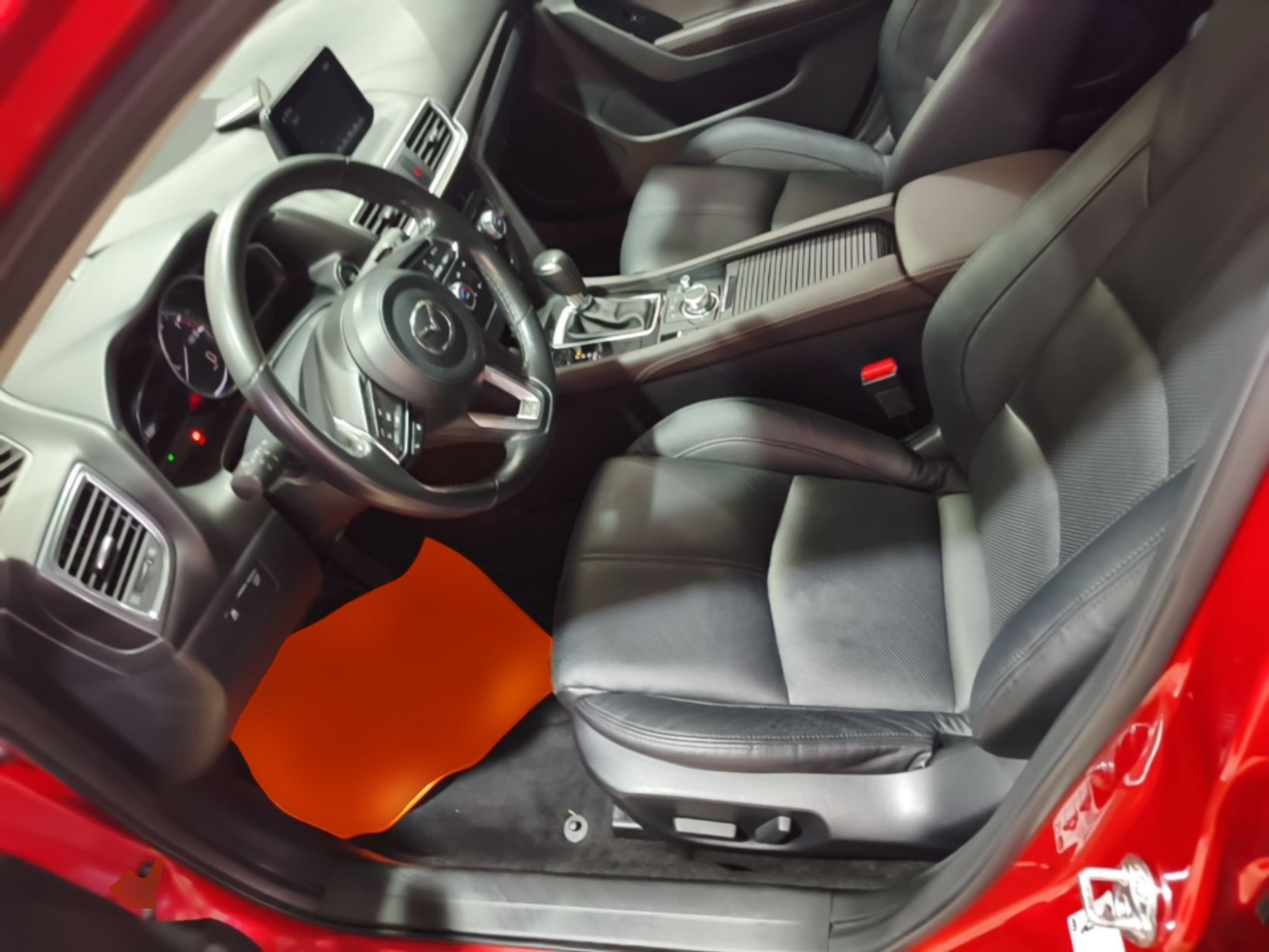 Avant de la voiture