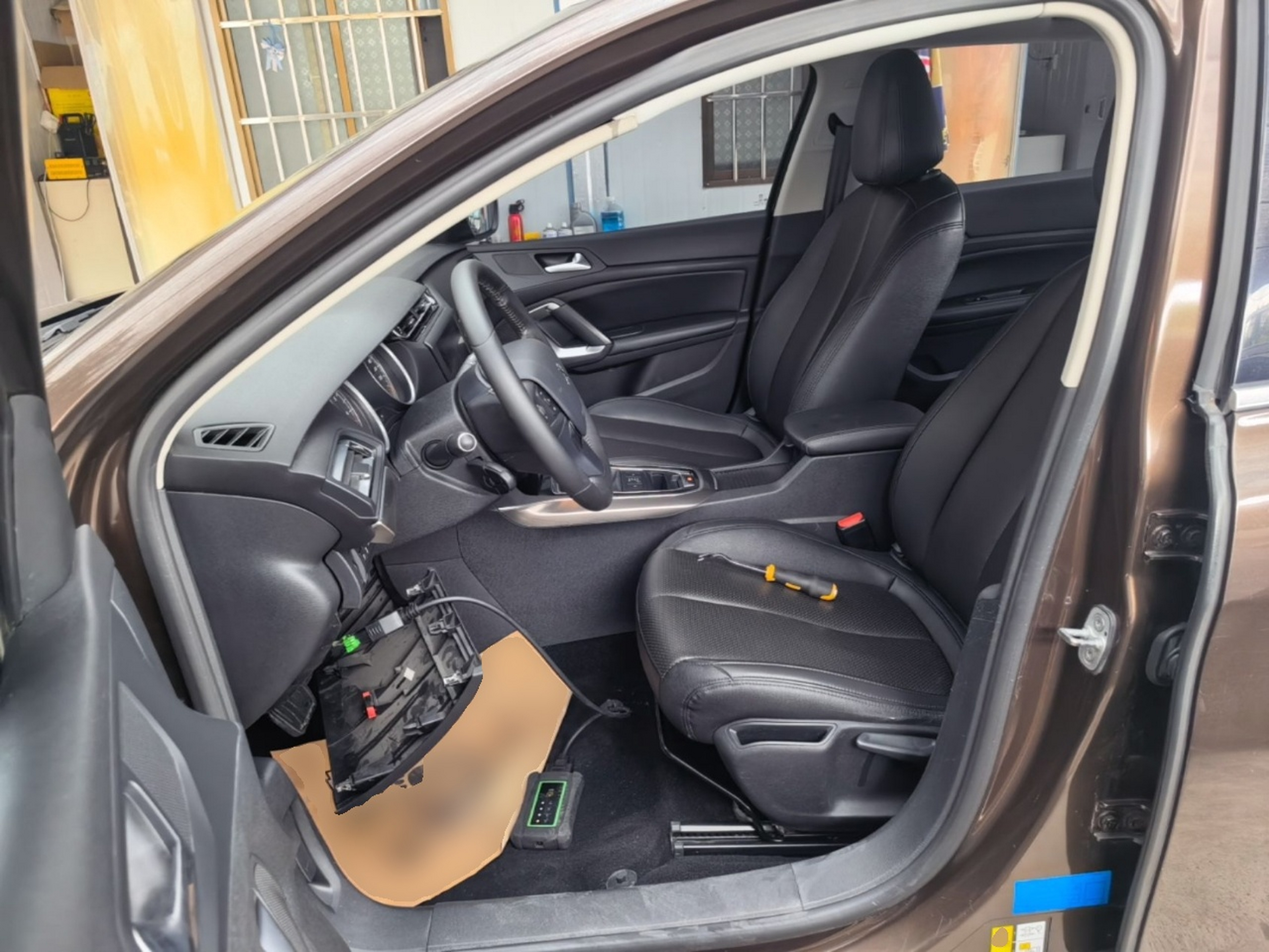 Avant de la voiture