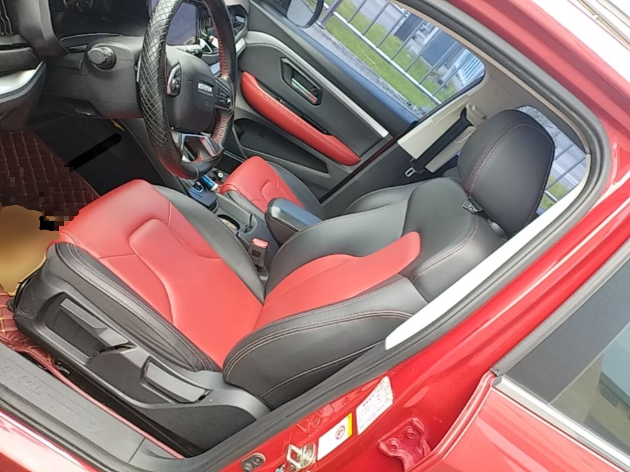 Avant de la voiture