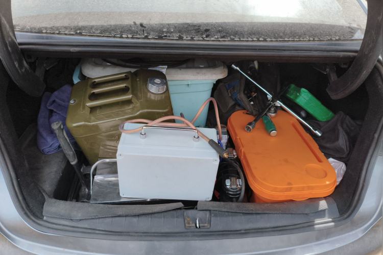 Used BYD Destroyer 05 2024 HONOR Edition DM-i 55KM Luxury Model Trunk