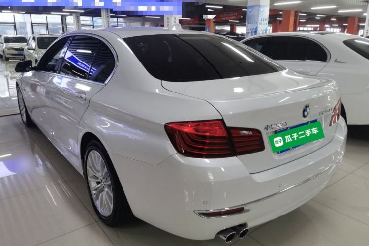 Used BMW 5 Series 2017 525Li Luxury Design Package Rear Left 45 Deg