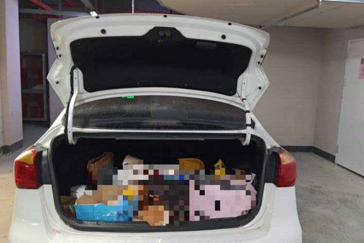 Used Kia K3 2013 1.6L Automatic GL Trunk