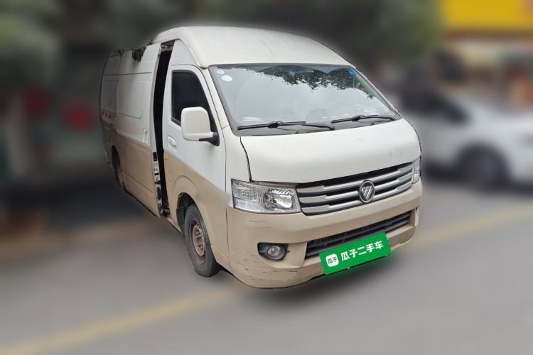 Used Foton Scenic G9 2020 2.8T Diesel Commercial Version Long Wheelbase High Roof 2-Seater Van 4J28TC3