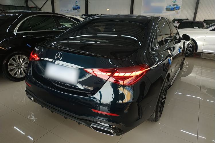 Used Mercedes-Benz C-Class 2023 Second Facelift C 260 L Starry Night Sports Edition Rear Right 45 Deg