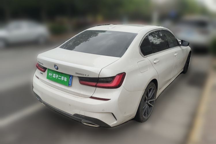 Used BMW 3 Series 2021 Restyled 325Li xDrive M Sport Package Rear Right 45 Deg