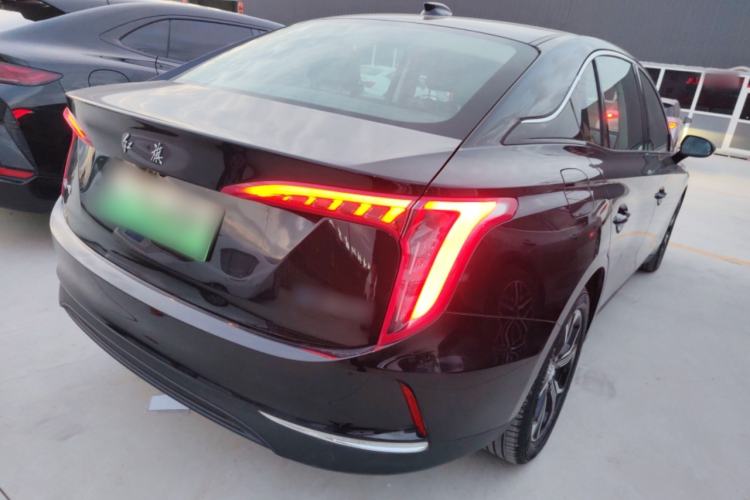 Used Hongqi E-QM5 2021 Charging Version Flagship Edition Rear Right 45 Deg