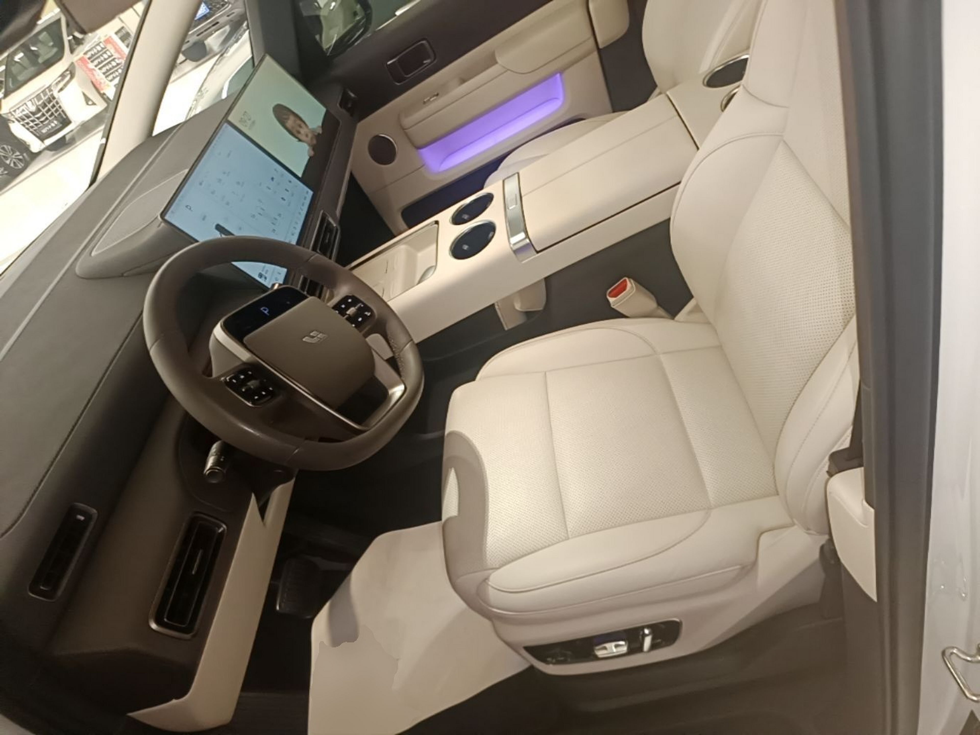 Avant de la voiture