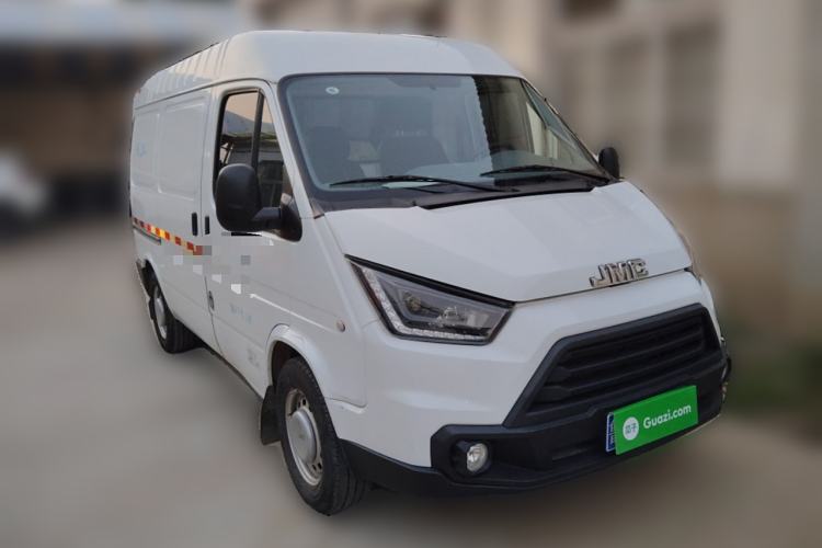 Used JMC Transit 2019 2.8T Commercial Version Short Wheelbase Mid-Roof 3-Seater China VI Standard JX493