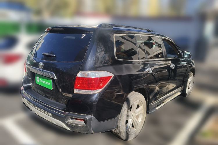 Used Toyota Highlander 2012 2.7L Two-Wheel Drive 7-Seater Luxury Edition Rear Right 45 Deg