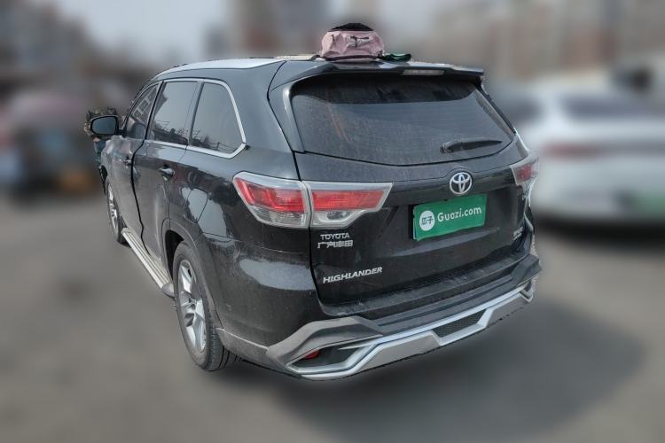 Used Toyota Highlander 2015 2.0T Four-Wheel Drive Luxury Edition 7-Seater Rear Left 45 Deg