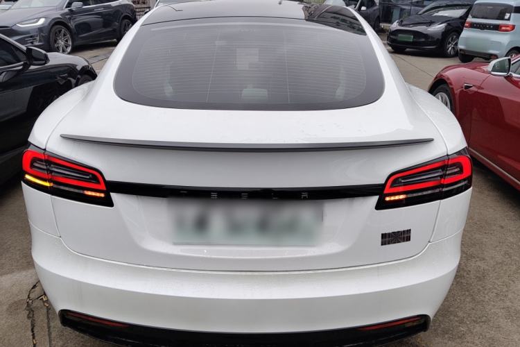 Used Tesla Model S 2023 Three-Motor All-Wheel-Drive Plaid Version Rear