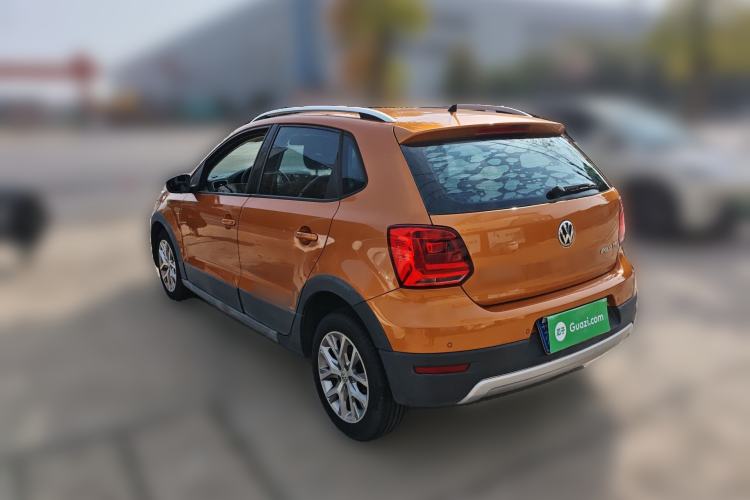 Used Volkswagen Polo 2014 1.6L Cross Polo Automatic Rear Left 45 Deg