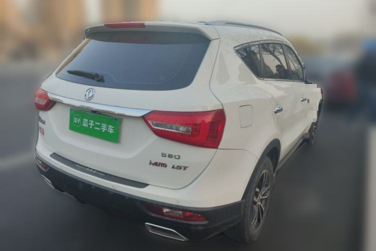 Used Dongfeng Fengon 580 2020 1.5T CVT Luxury Edition Rear Right 45 Deg