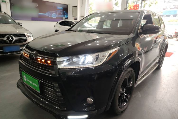 Used Toyota Highlander 2018 2.0T Four-Wheel Drive Prestige Version 7 Seats China VI Standard