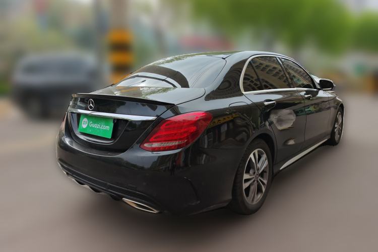 Used Mercedes-Benz C-Class 2018 C 200 L Sport Edition Rear Right 45 Deg