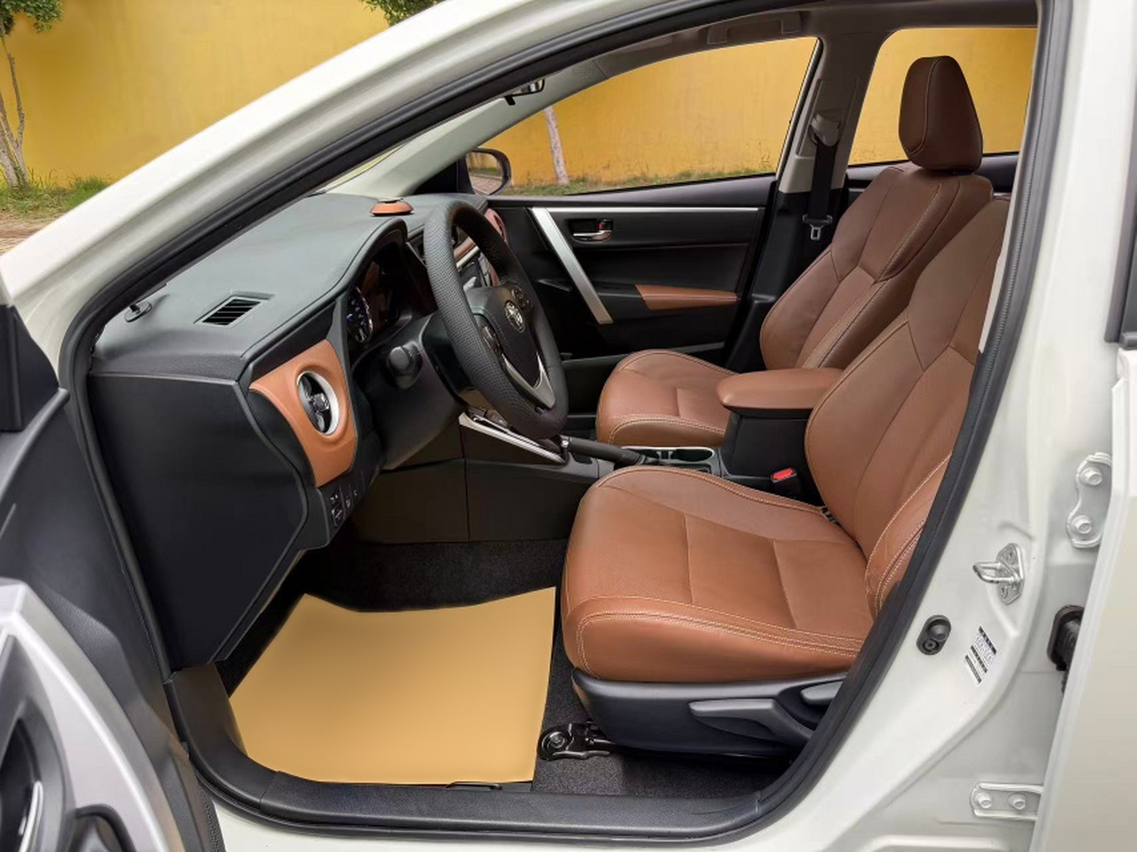 Avant de la voiture