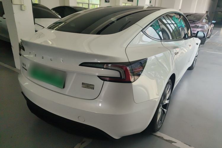 Used Tesla Model 3 2023 Long-Range All-Wheel-Drive Version Rear Right 45 Deg