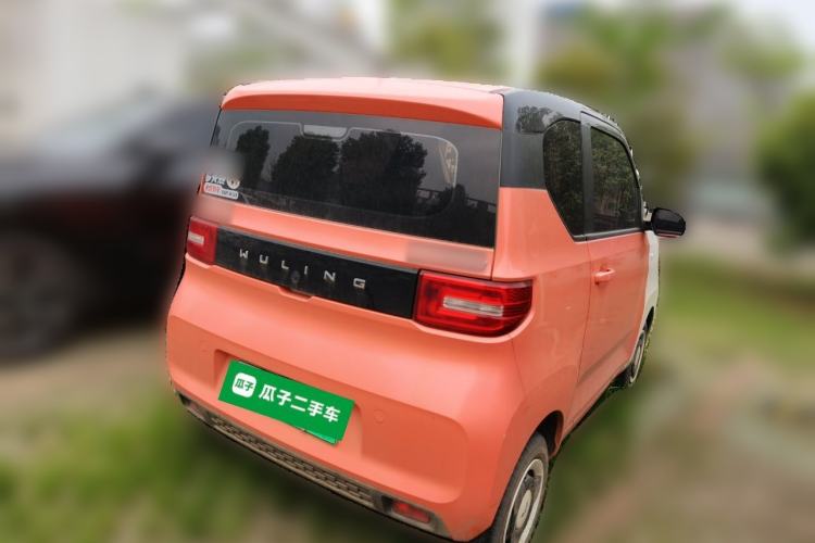Used Wuling Hongguang MINIEV 2022 Macaron Fashion Model Lithium Iron Phosphate Rear Right 45 Deg