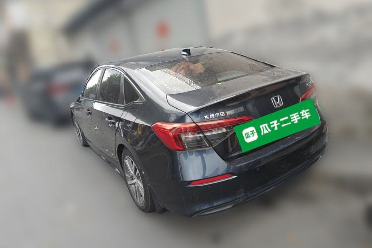 Used Honda Civic 2022 240TURBO CVT Dynamic Edition Rear Left 45 Deg