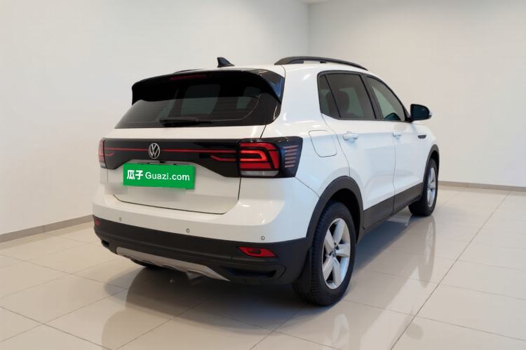 Used Volkswagen T-Cross 2021 1.5L Automatic Fashion Edition Rear Right 45 Deg