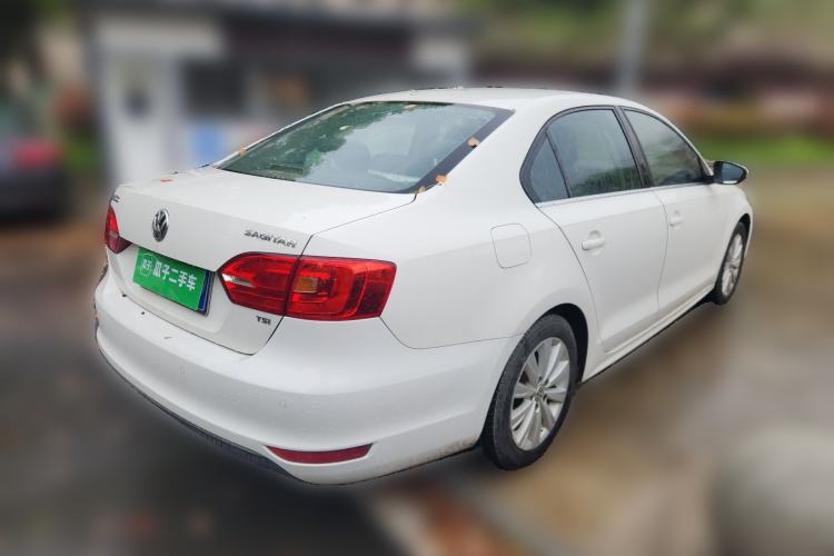 Used Volkswagen Sagitar 2012 1.4TSI Manual Luxury Model Rear Right 45 Deg