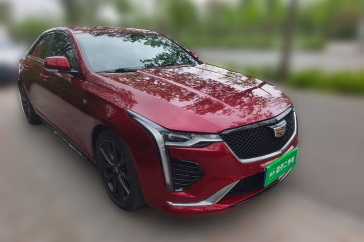 Used Cadillac CT4 2020 28T Elite Edition Front Right 45 Deg