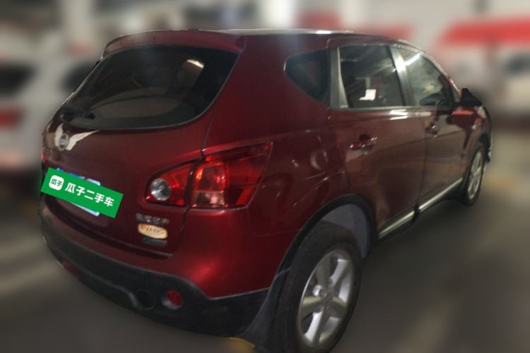 Used Nissan Qashqai 2011 2.0 XV Lea CVT 2WD Rear Right 45 Deg