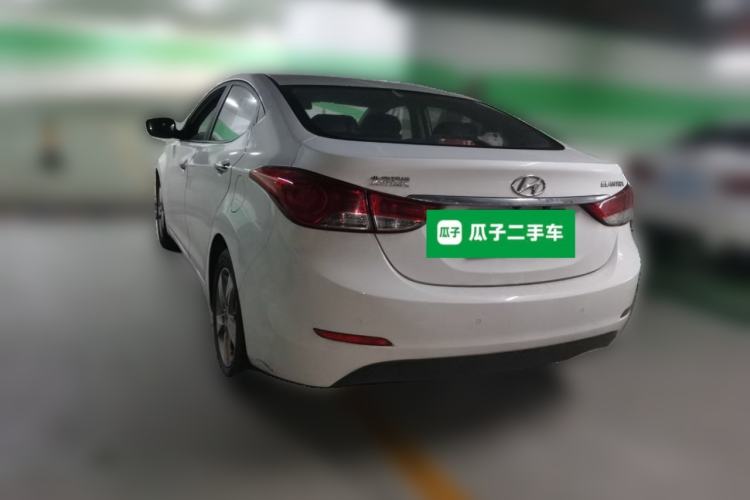 Used Hyundai Elantra (5th Generation / Langdong) 2013 1.6L Automatic Leading Model Rear Left 45 Deg
