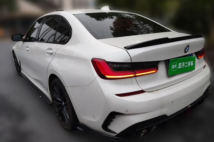 Used BMW 3 Series 2021 Facelifted 325Li M Sport Night Edition Package Rear Left 45 Deg