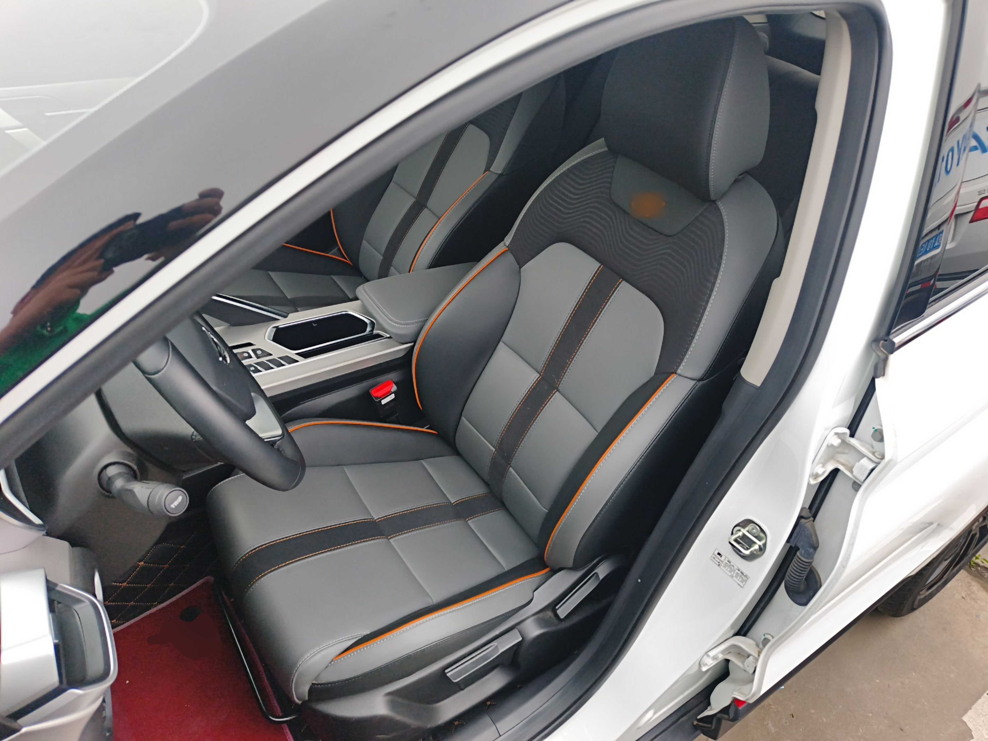 Avant de la voiture
