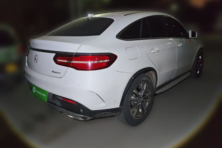 Used Mercedes-Benz GLE Coupe 2015 GLE 400 4MATIC Coupe SUV Rear Right 45 Deg