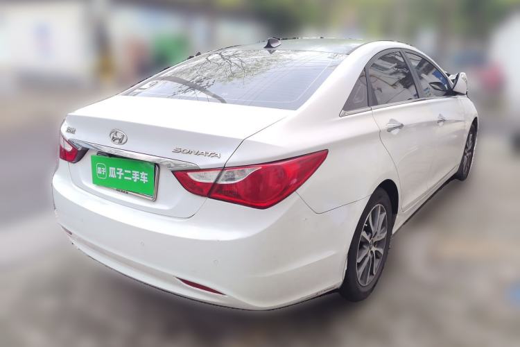 Used Hyundai Sonata 2013 2.0L Automatic Luxury Edition Rear Right 45 Deg
