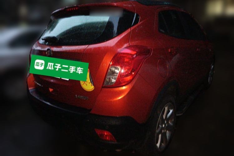 Used Buick Encore 2014 1.4T Automatic Two-Wheel Drive Urban Elite Model Rear Right 45 Deg