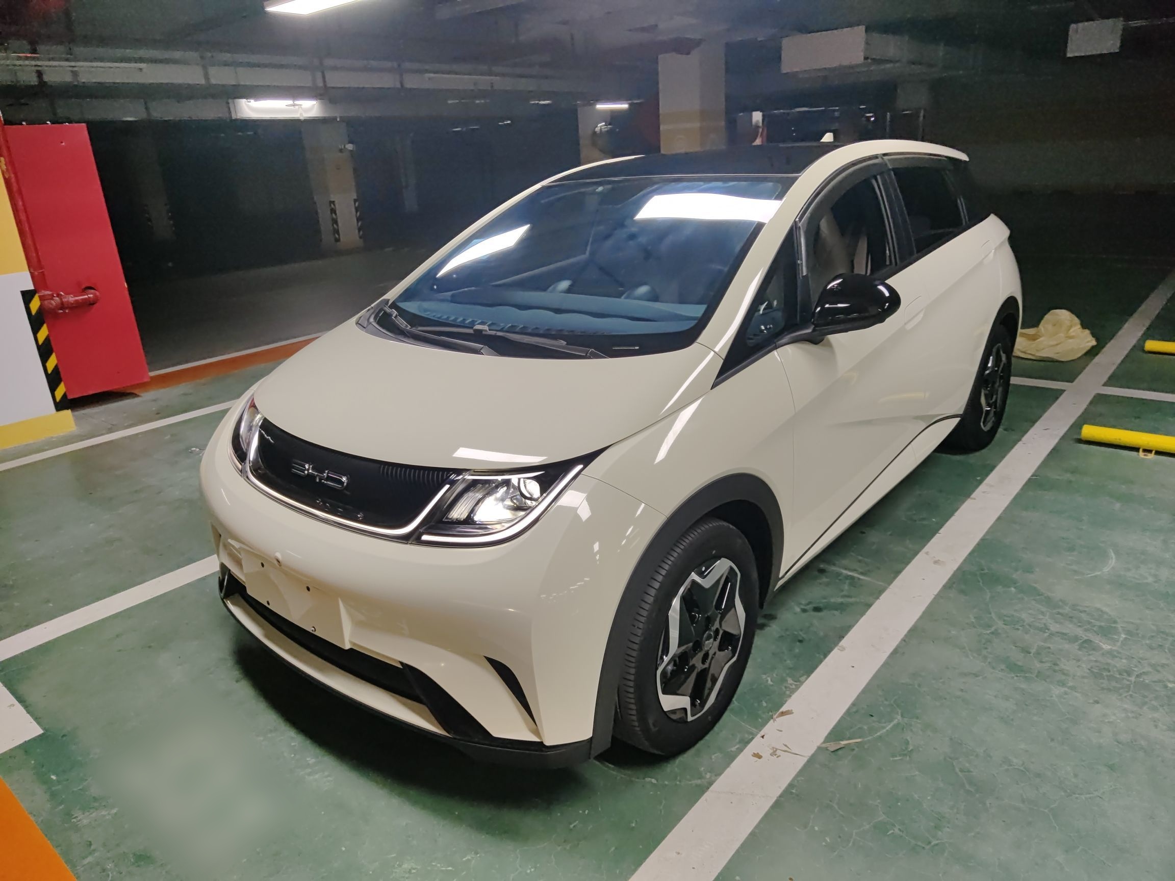 Parte inferior delantera