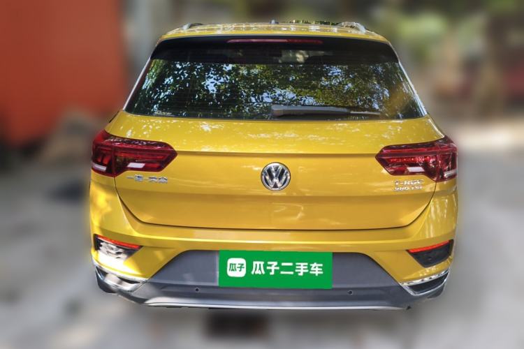 Used Volkswagen T-ROC 2018 280TSI DSG Two-Wheel-Drive Comfort Version China V Standard Rear
